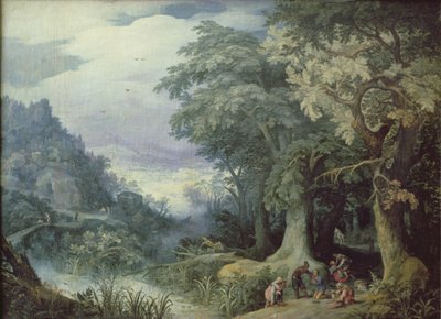 Armed Attack in a Wood by Paul Bril